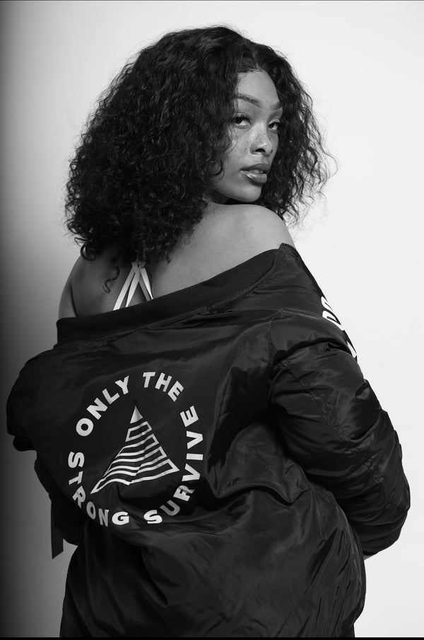 Only the Strong Survive Bomber Jacket
