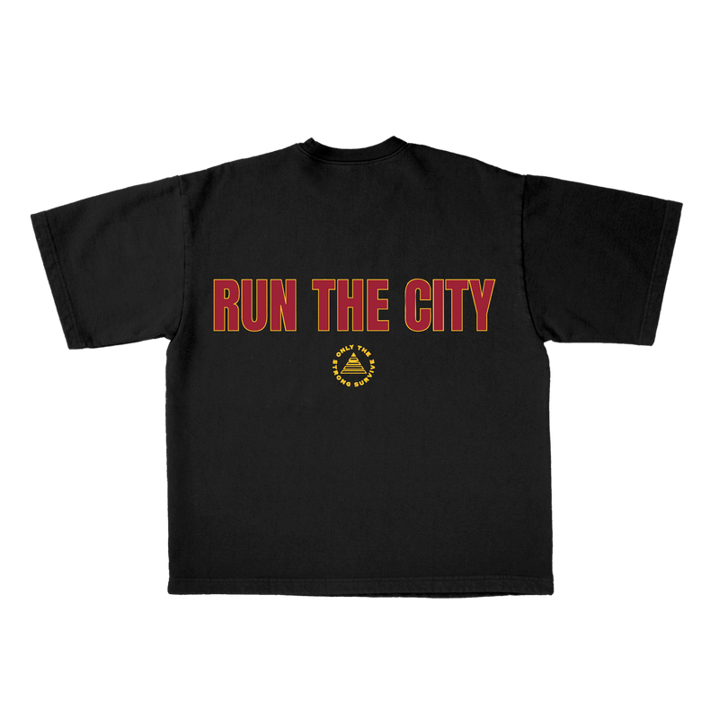 Only the Strong Survive Run The City Tee
