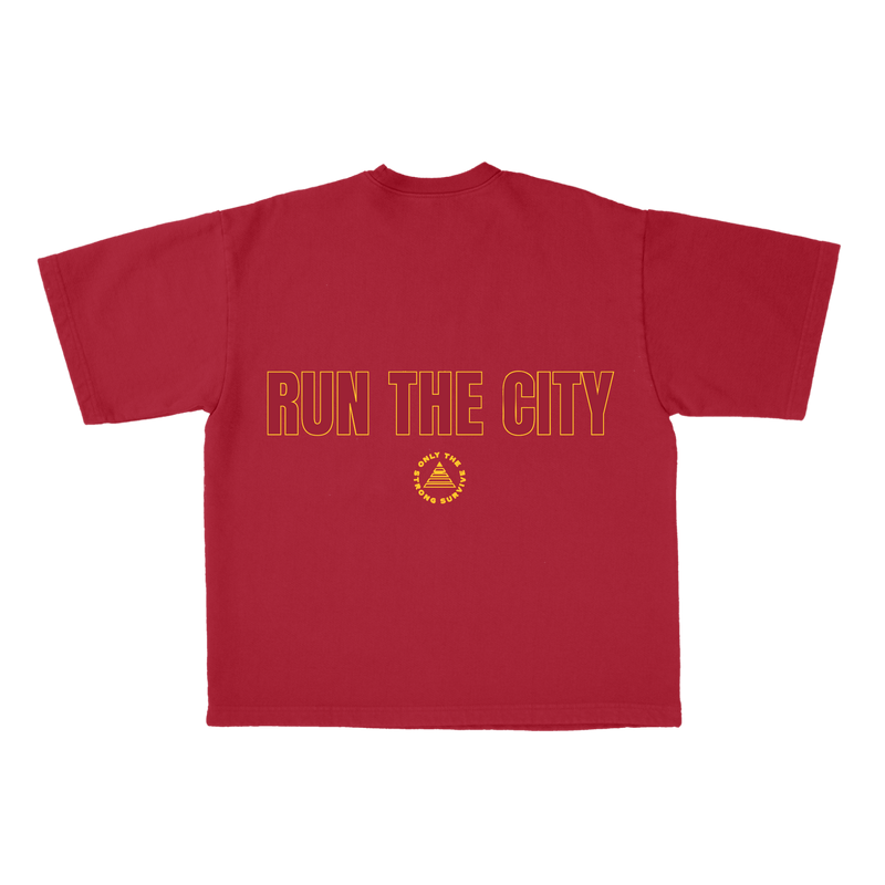 Only the Strong Survive Run The City Tee