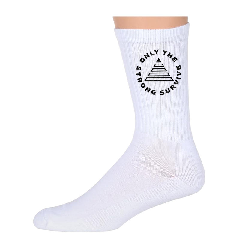 Only the Strong Survive Socks