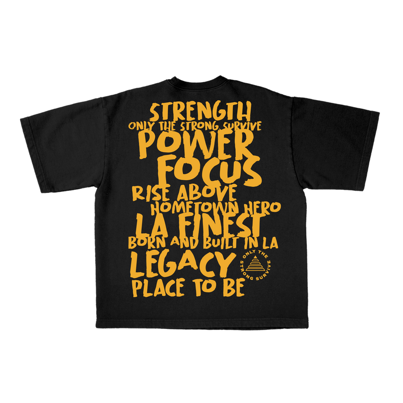 Only the Strong Survive, Power, Focus Tee