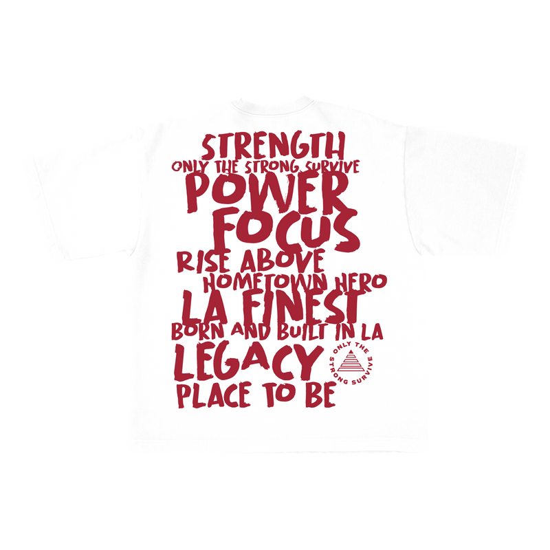 Only the Strong Survive, Power, Focus Tee