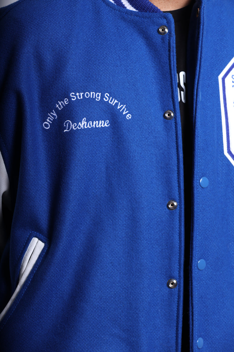 Only the Strong Survive CUSTOM VARSITY JACKET