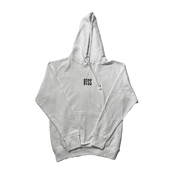Only the Strong Survive BOX LOGO WHITE HOODIE
