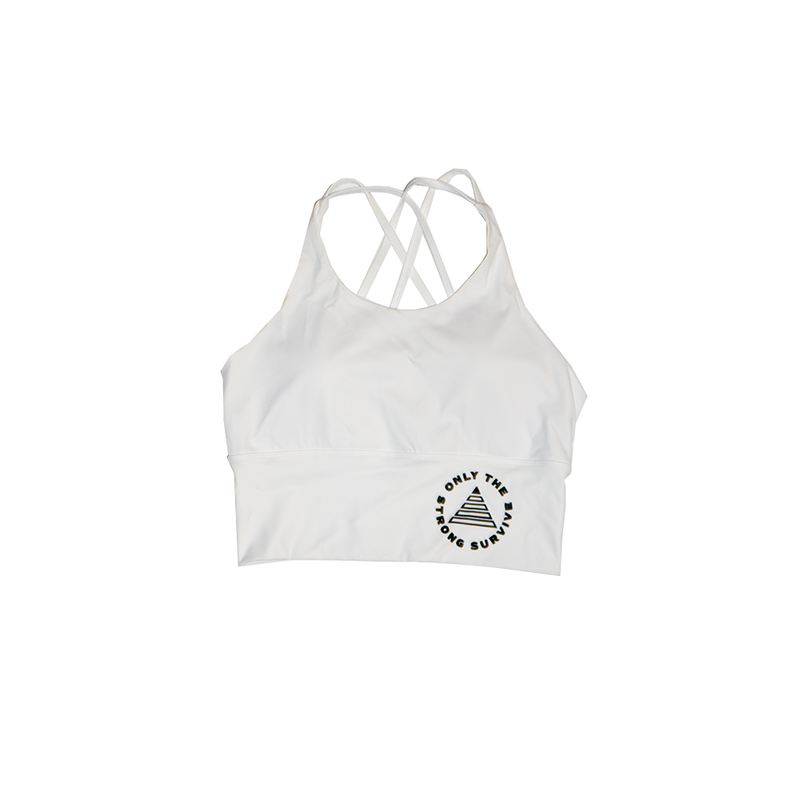 Only the Strong Survive SPORTS BRA